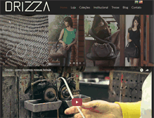 Tablet Screenshot of drizza.com.br